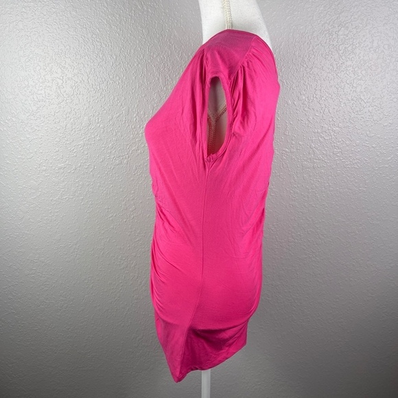 Pink Blouse with ruching - Picture 4 of 11